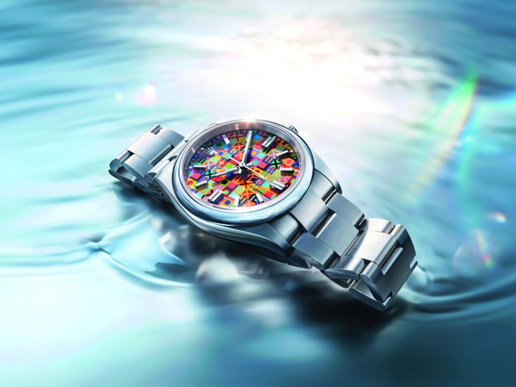 Rolex Oyster Perpetual s Jubilee číselníkem